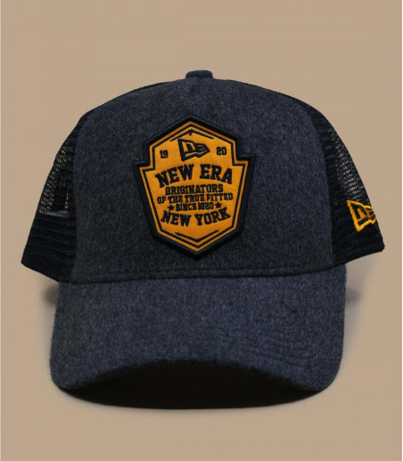 Trucker Wool Patch grey New Era Trucker Wool Patch grey New Era